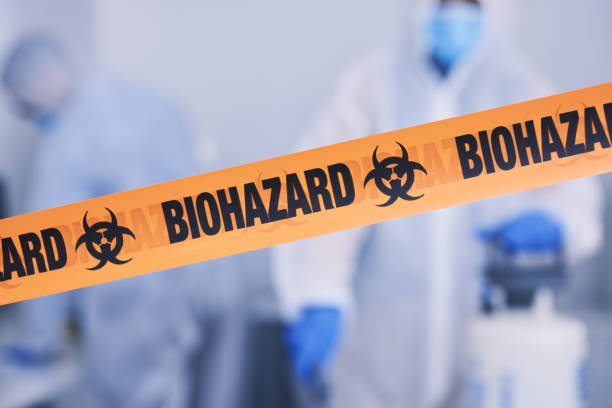 Professional Biohazard technician working in Jobstown, NJ